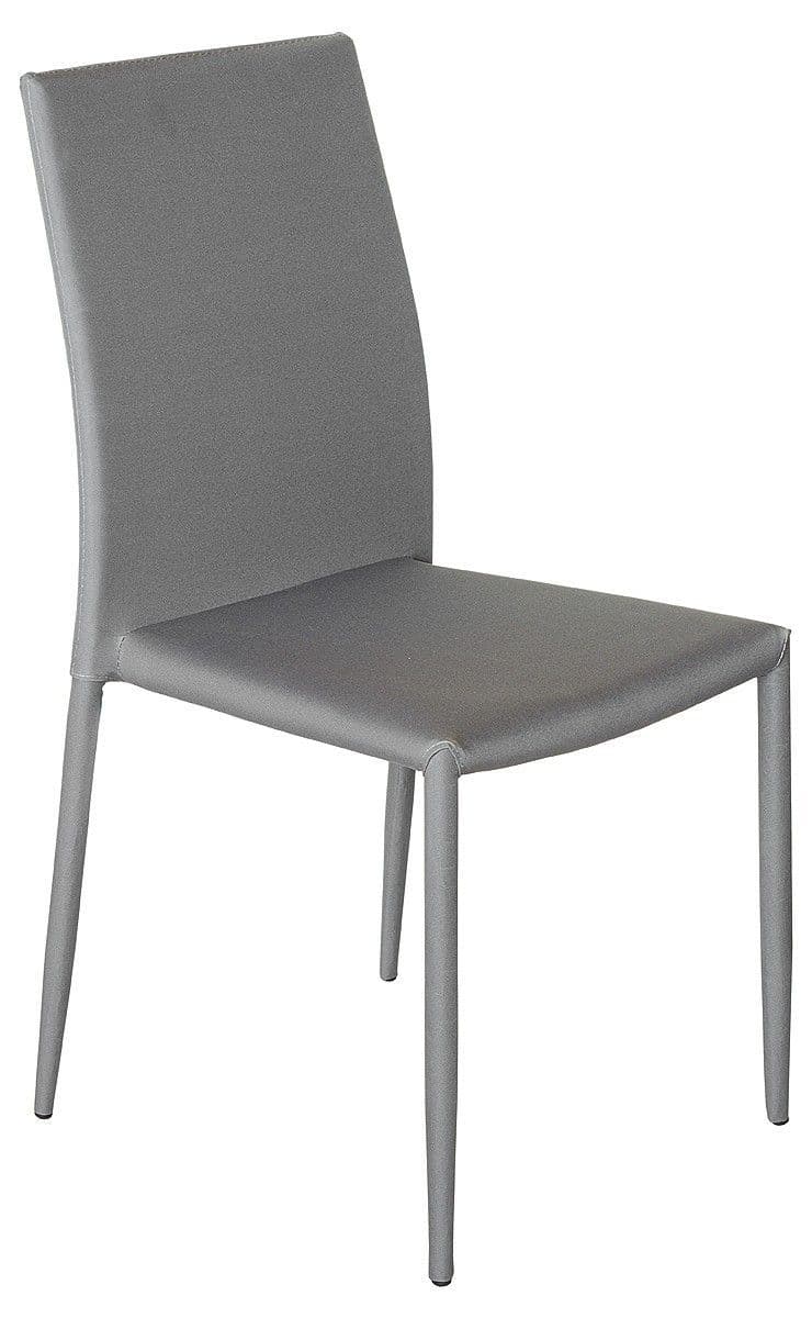 Selina Stackable Dining Chair - Grey