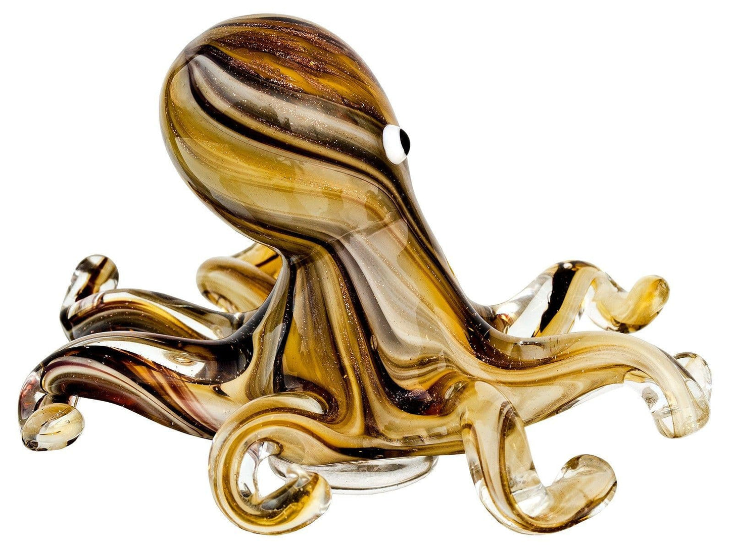 Small Glass Venetian Octopus